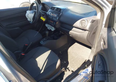 2015 Mitsubishi Mirage De from USA, damaged, VIN ML32A3HJ6FH046398